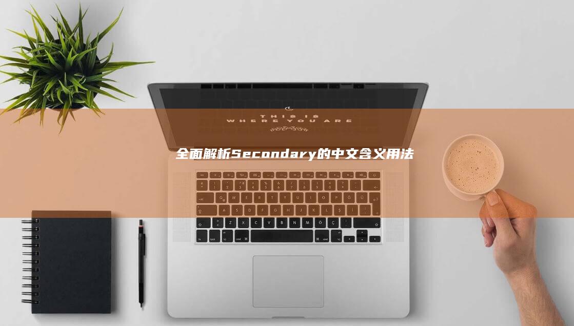 全面解析：Secondary的中文含义、用法与拓展